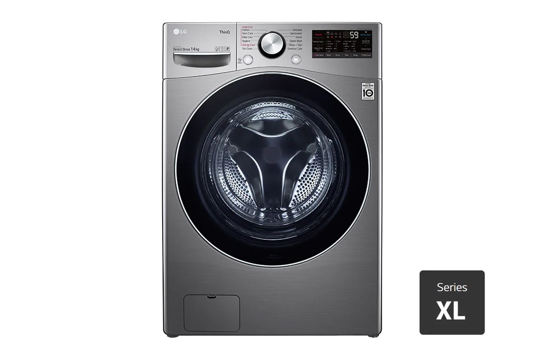 Lg 14kg washing machine front load top