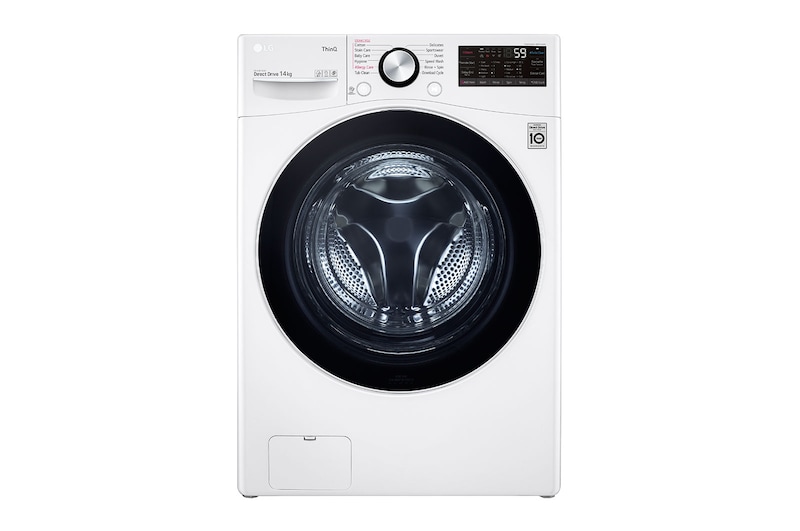 LG 14kg Series XL Front Load Washer - Steam+, WXL-1014W