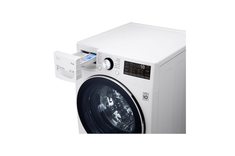 LG 14kg Series XL Front Load Washer - Steam+, WXL-1014W