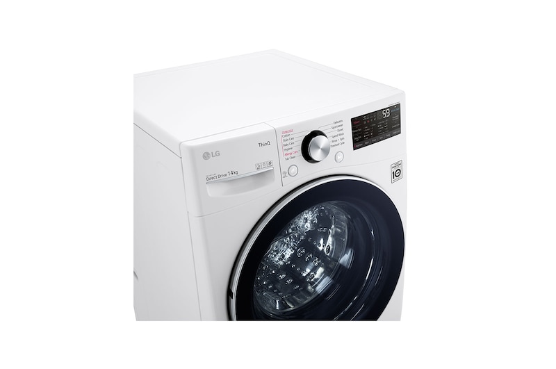 LG 14kg Series XL Front Load Washer - Steam+, WXL-1014W