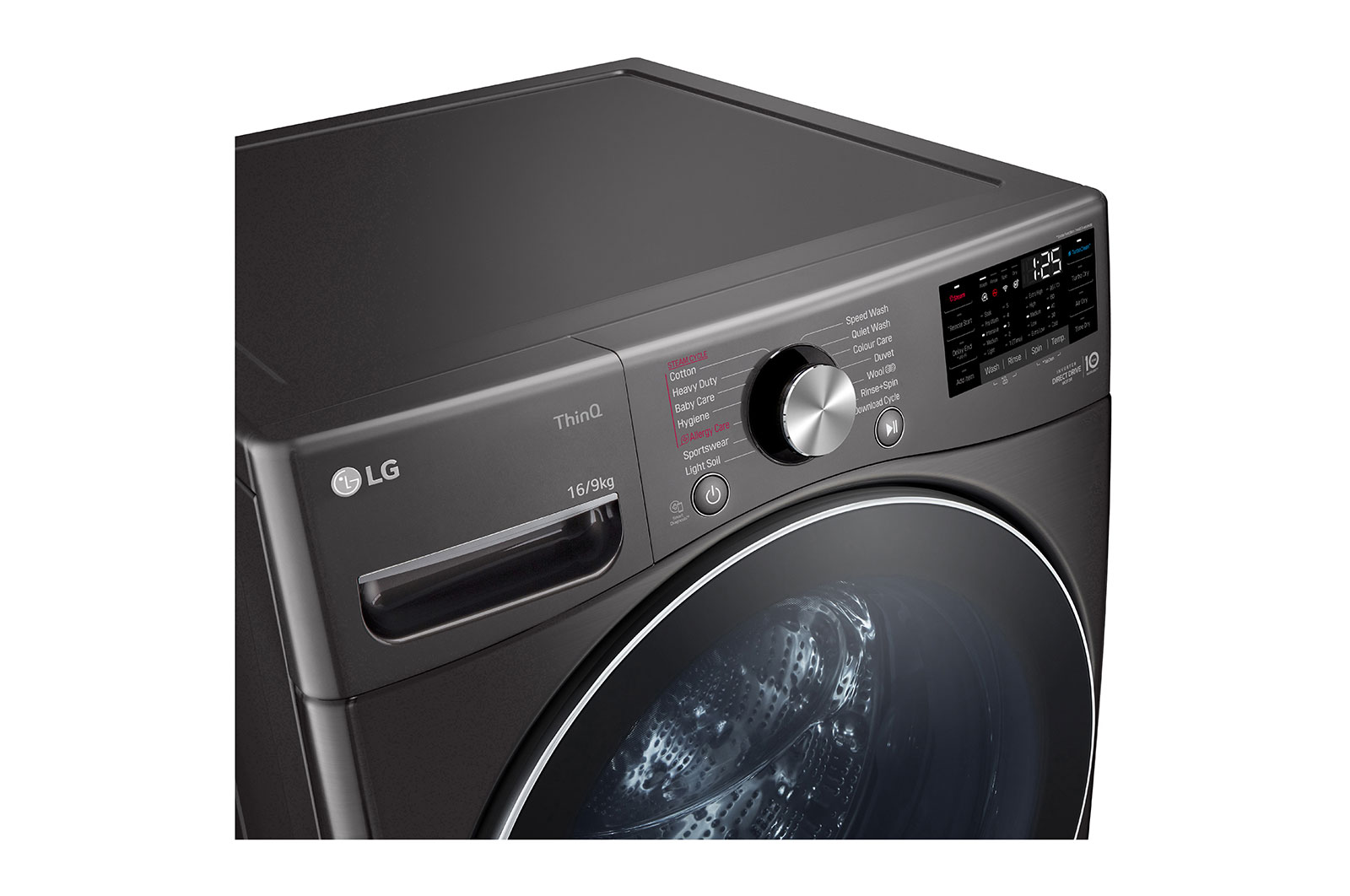LG 16kg/9kg XL Washer Dryer Combo - Steam+, WXLC-1116B