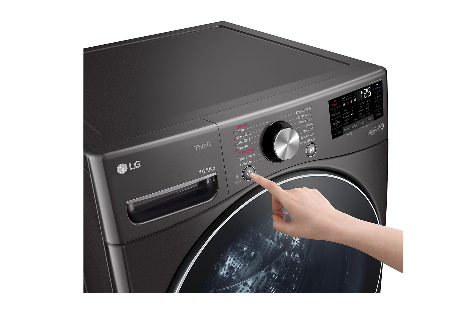 Lg 16kg washer dryer combo discount