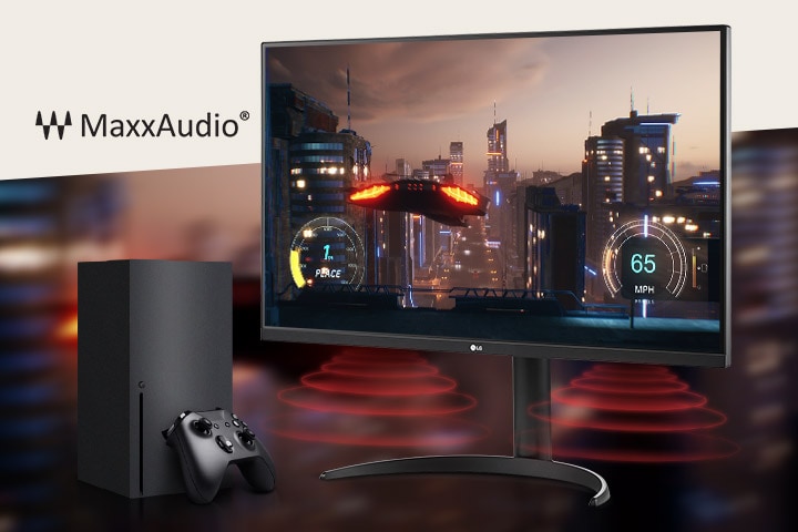 Immersive experience in 4K HDR console gaming.