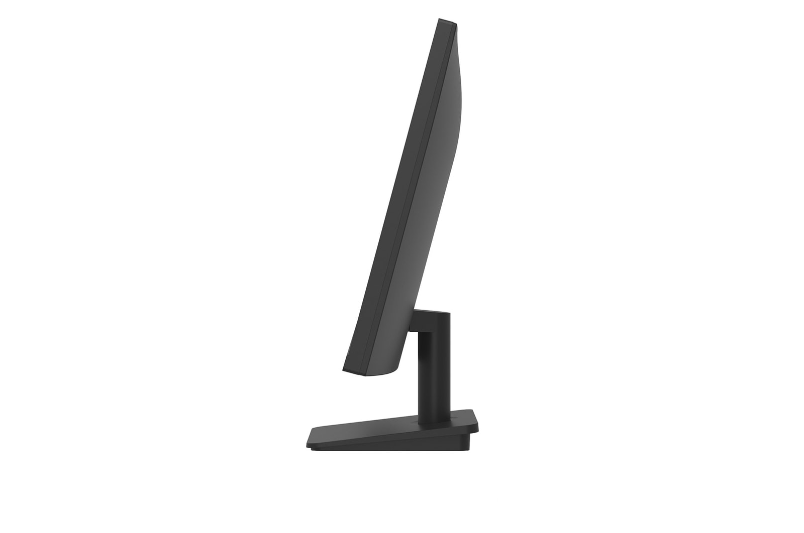 side view of the screen moving for tilt adjustment