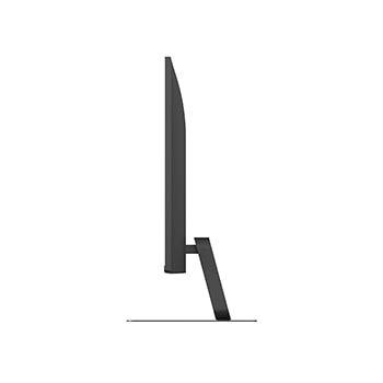 Side view of a monitor