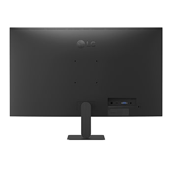 Rear view of a monitor 