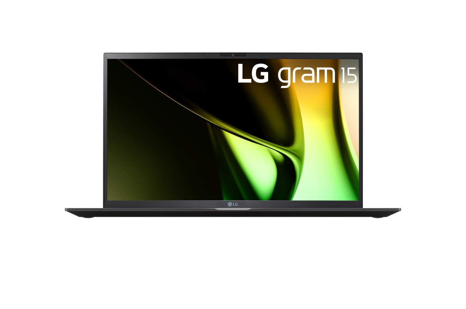 Front view of gram 15 Inch Lightweight Laptop | Windows 11, 16GB RAM, Intel® Core™ Ultra 7, Anti-glare IPS display 15Z90S-G.AD75A
