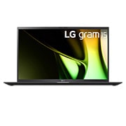 Front view of gram 15 Inch Lightweight Laptop | Windows 11, 16GB RAM, Intel® Core™ Ultra 7, Anti-glare IPS display 15Z90S-G.AD75A