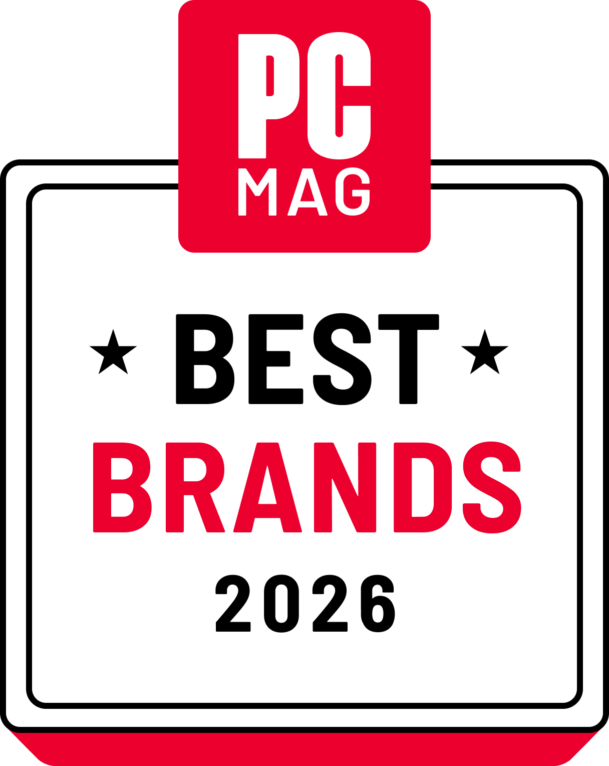 A image of 2026 PCMag Readers' Choice Award logo