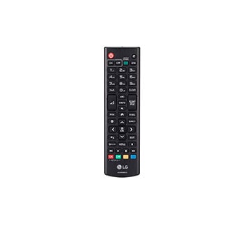 Close-up view of remote control