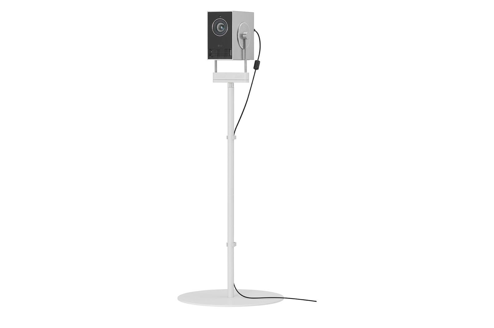 +30 degree right side view with power code