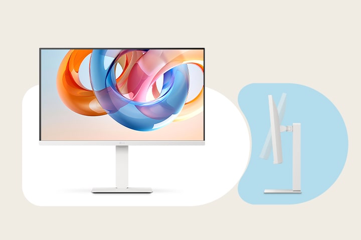 Stylish space-saving design.	