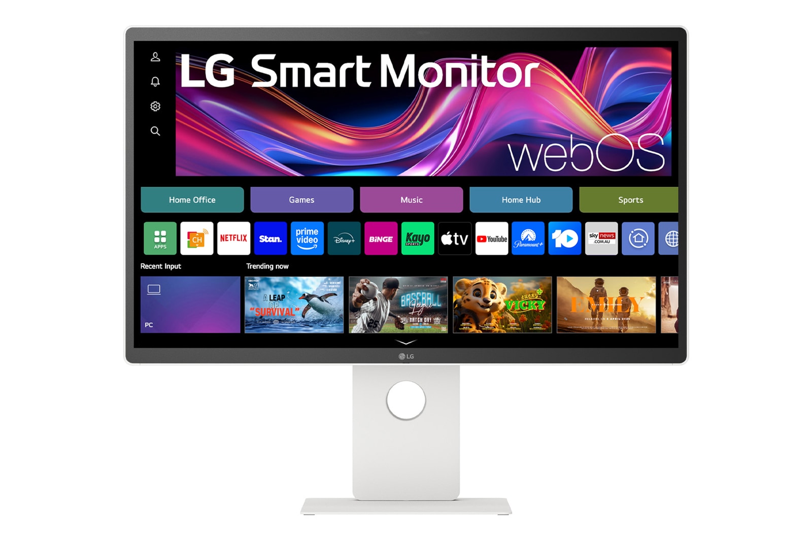 【LG】My view smart monitor 31.5インチ 2023 LG Smart Monitor - 31.5 inch, Full HD IPS Display