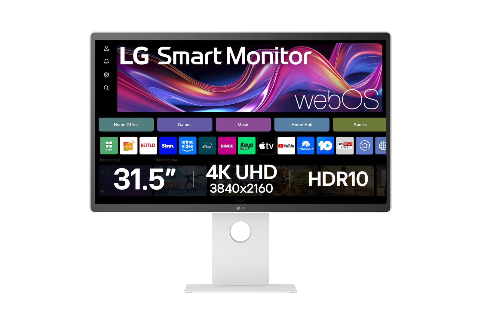 LG MyView Smart Monitor 31.5インチ 4K LG 31.5