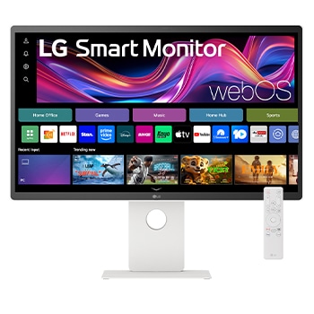 Front view with remote