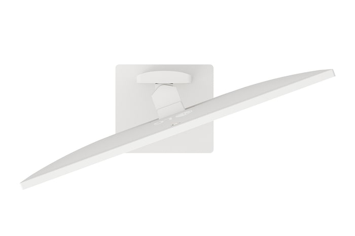 -30 degree swivel monitor top view