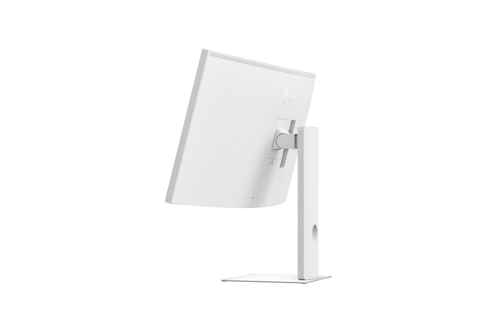 Rear side view with screen tilted upward