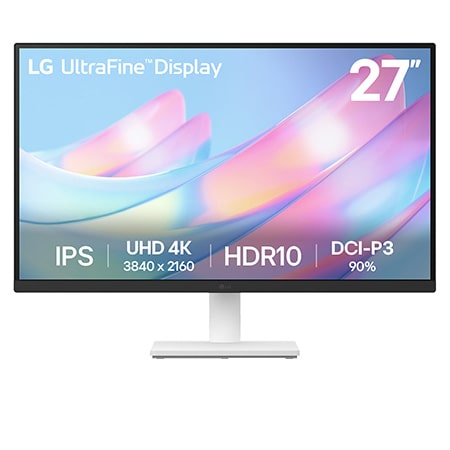 27" LG UltraFine 27US500-W 4K UHD IPS Monitor