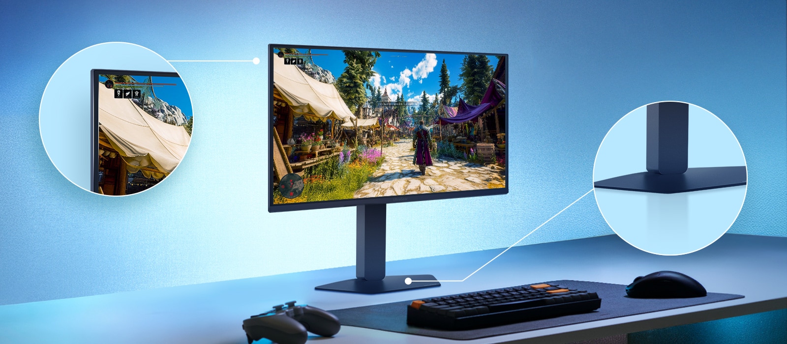 Virtually borderless UltraGear design