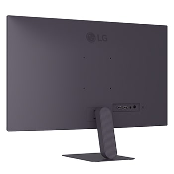 front view of the monitor with the stand down