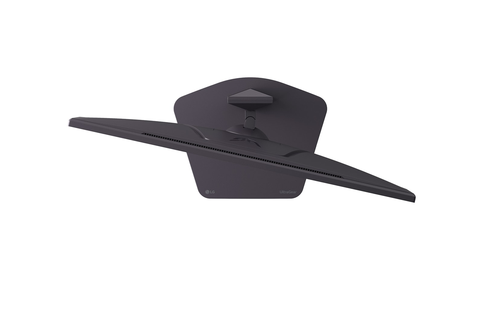 -30 degree swivel monitor top view