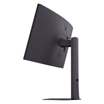 side view of a tilted monitor of 34G600A-B