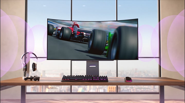 Experience rich and immersive sound with AI Sound.	