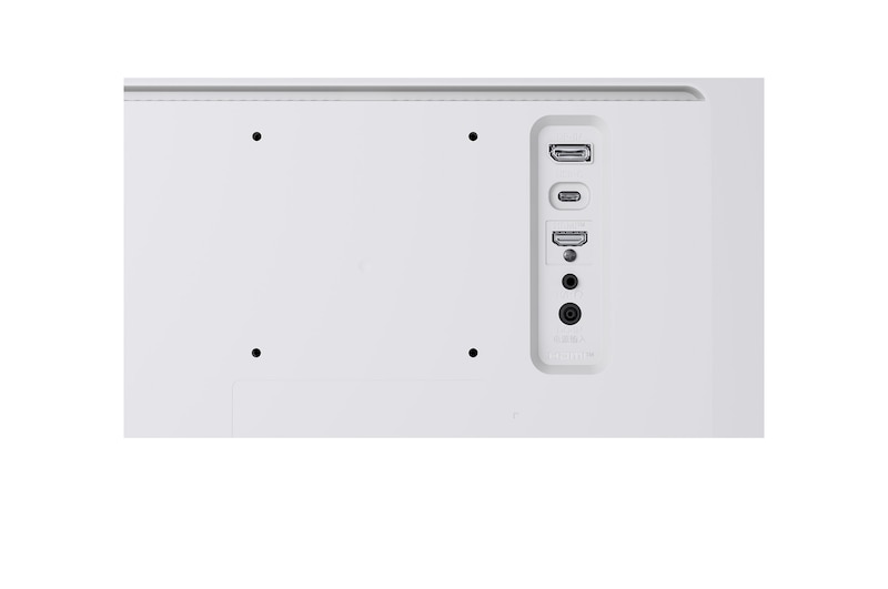 Rear I/O ports view