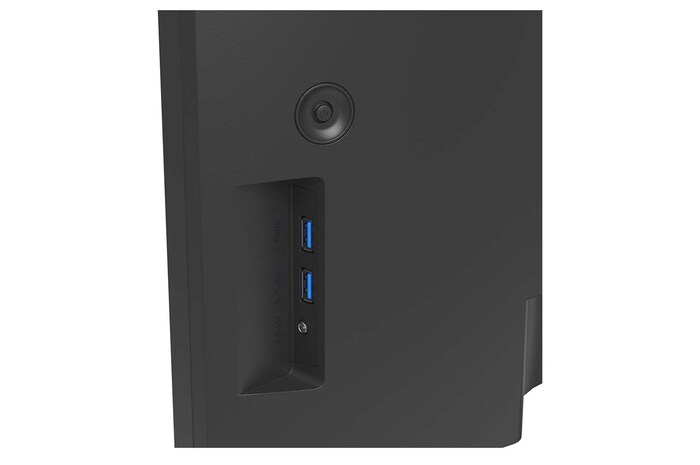 close-up view of ports