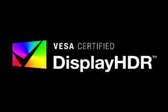 VESA Display HDR™ 400 logo.	