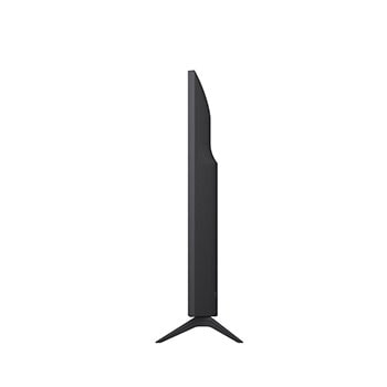 LG AI Magic Remote met de AI-knop gemarkeerd. Daaromheen staan de verschillende functionaliteiten die een gebruiker met de knop kan openen. AI Voice ID, AI Search, AI Chatbot, AI Concierge, AI Picture Wizard, AI Sound Wizard. De tekst legt uit dat de LG AI Magic Remote je AI Experience compleet maakt met een speciale AI-knop en kan worden gebruikt als muis. Gewoon aanwijzen en klikken.