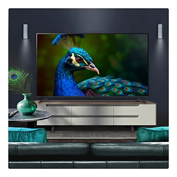 LG 50 inch LG UHD AI UA75 4K Smart TV 2025, 50UA75006LA