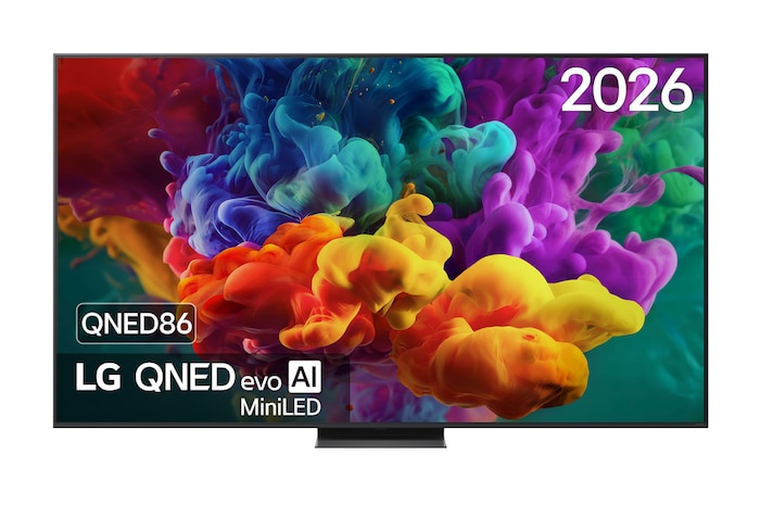 86 inch LG QNED evo AI QNED85 Mini LED 4K Smart TV 2026