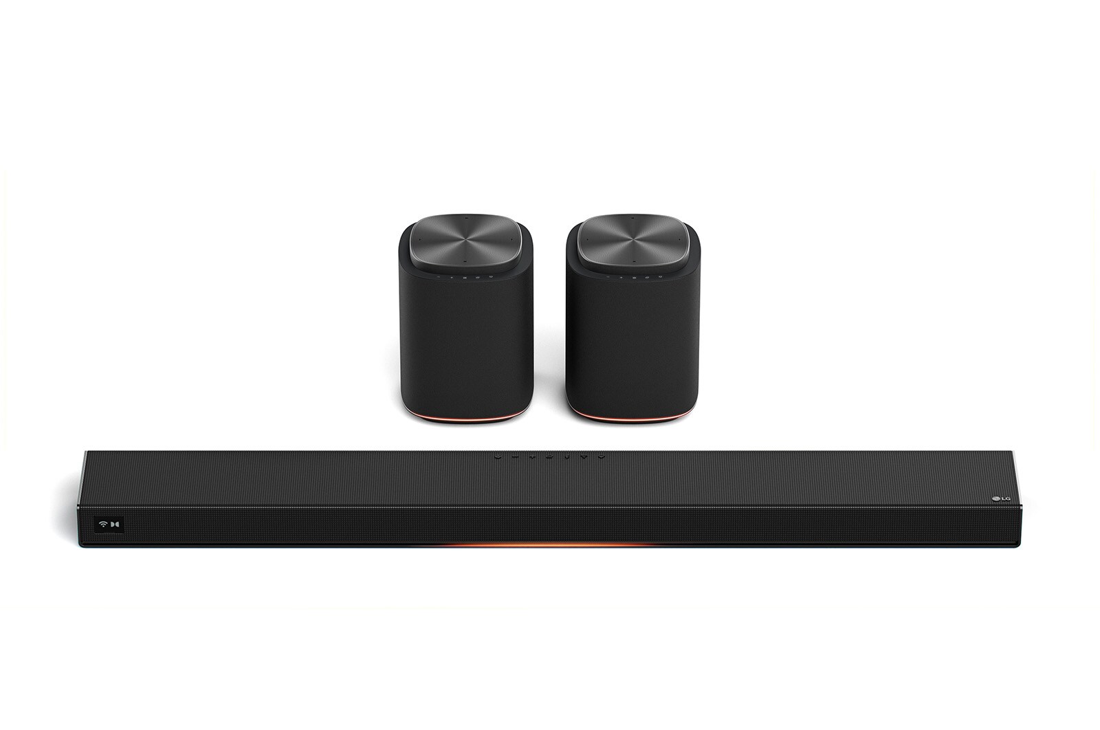 Vooraanzicht van Sound Suite meeslepende Suite 7 (set) met 2 surroundluidsprekers (H7 + M7 2ea) H7.M7M7002