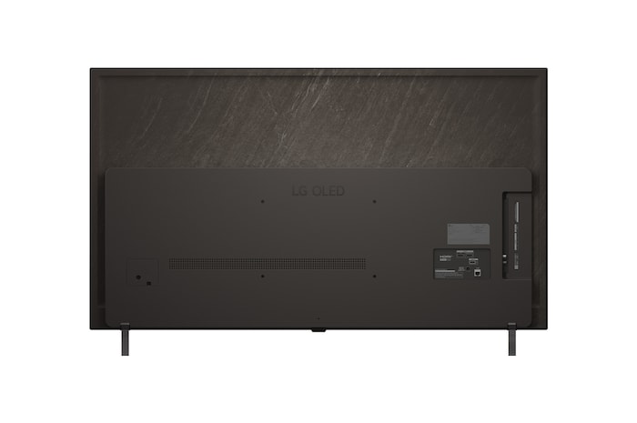 Achteraanzicht van LG OLED AI B5 4K Smart TV.