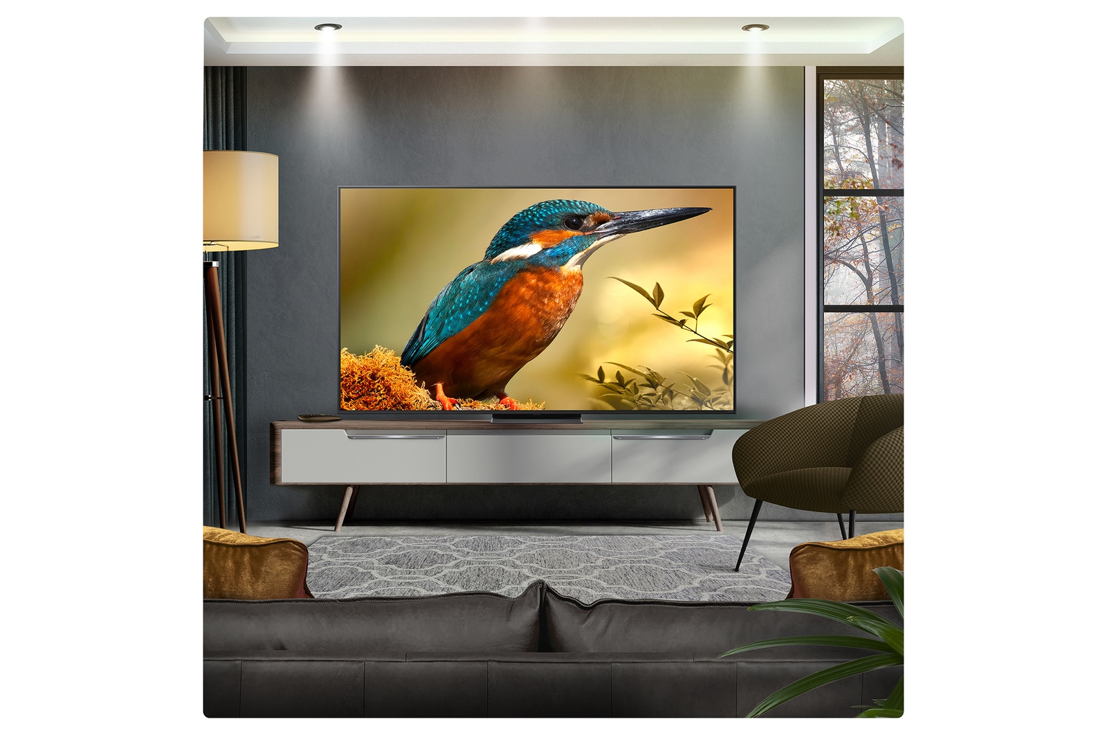 LG 75 inch LG QNED evo AI QNED86 MiniLED 4k Smart TV 2025, 75QNED86A6A