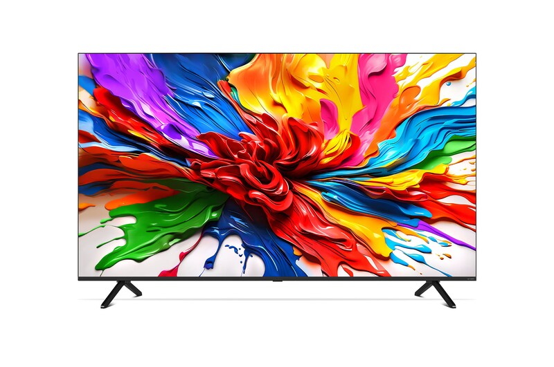 Achteraanzicht van LG QNED evo QNED92 TV.