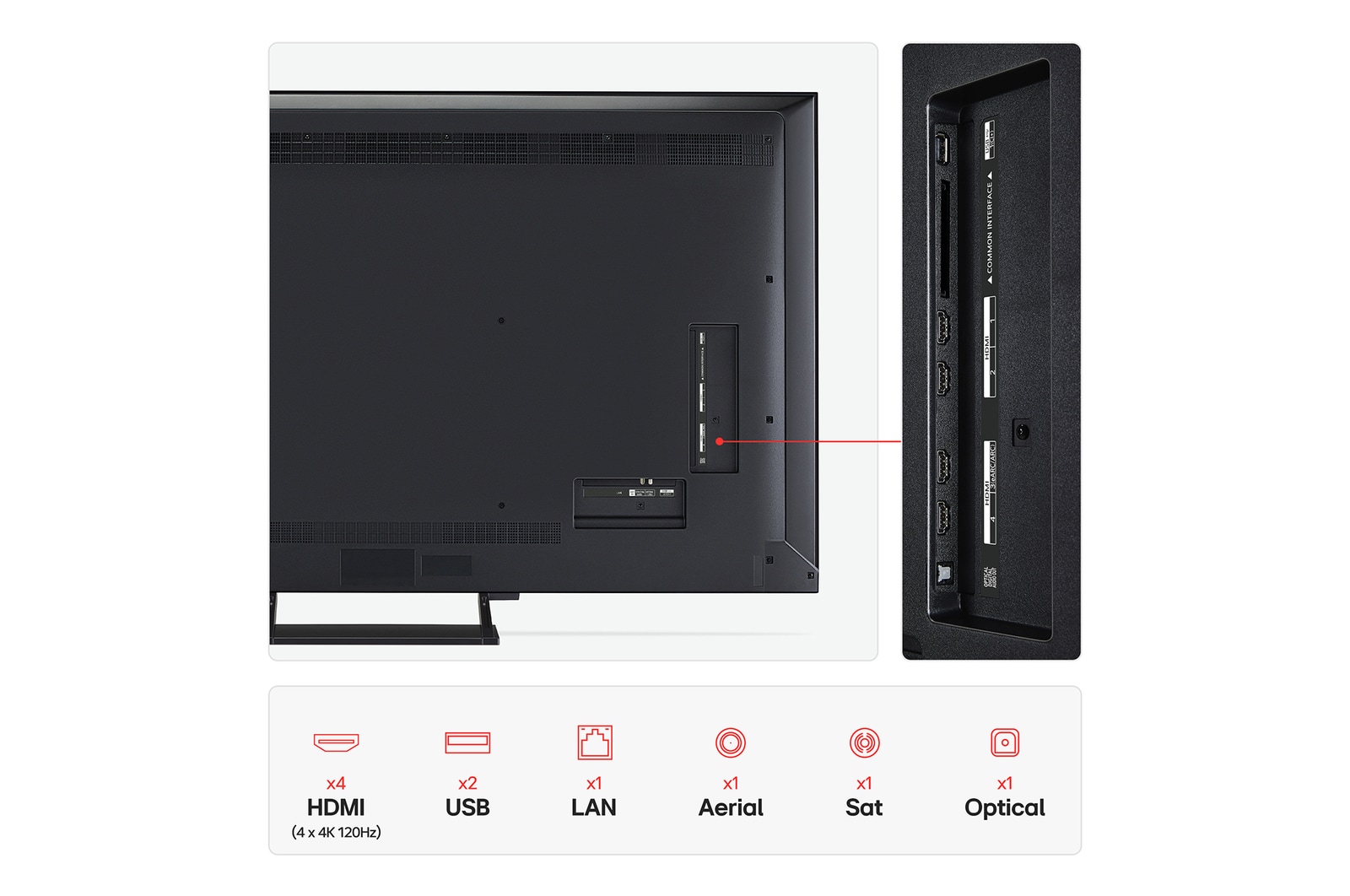 LG 55 inch LG QNED evo AI QNED93 MiniLED 4k Smart TV 2025, 55QNED93A6A