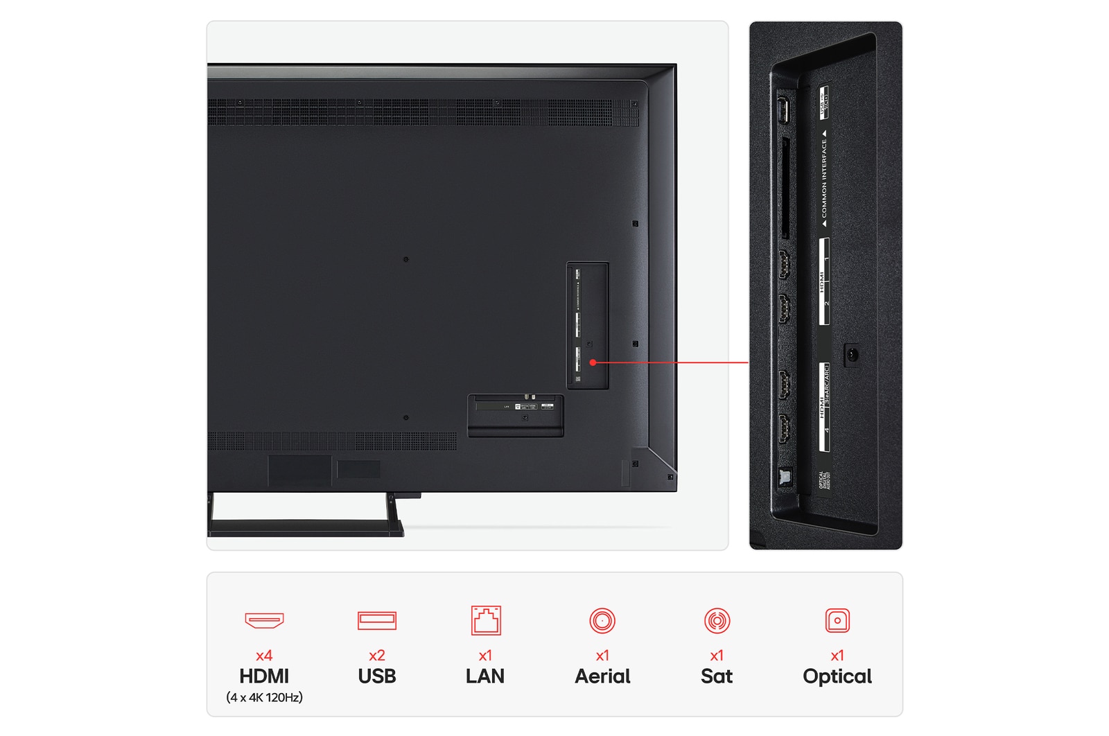LG 75 inch LG QNED evo AI QNED93 MiniLED 4k Smart TV 2025, 75QNED93A6A