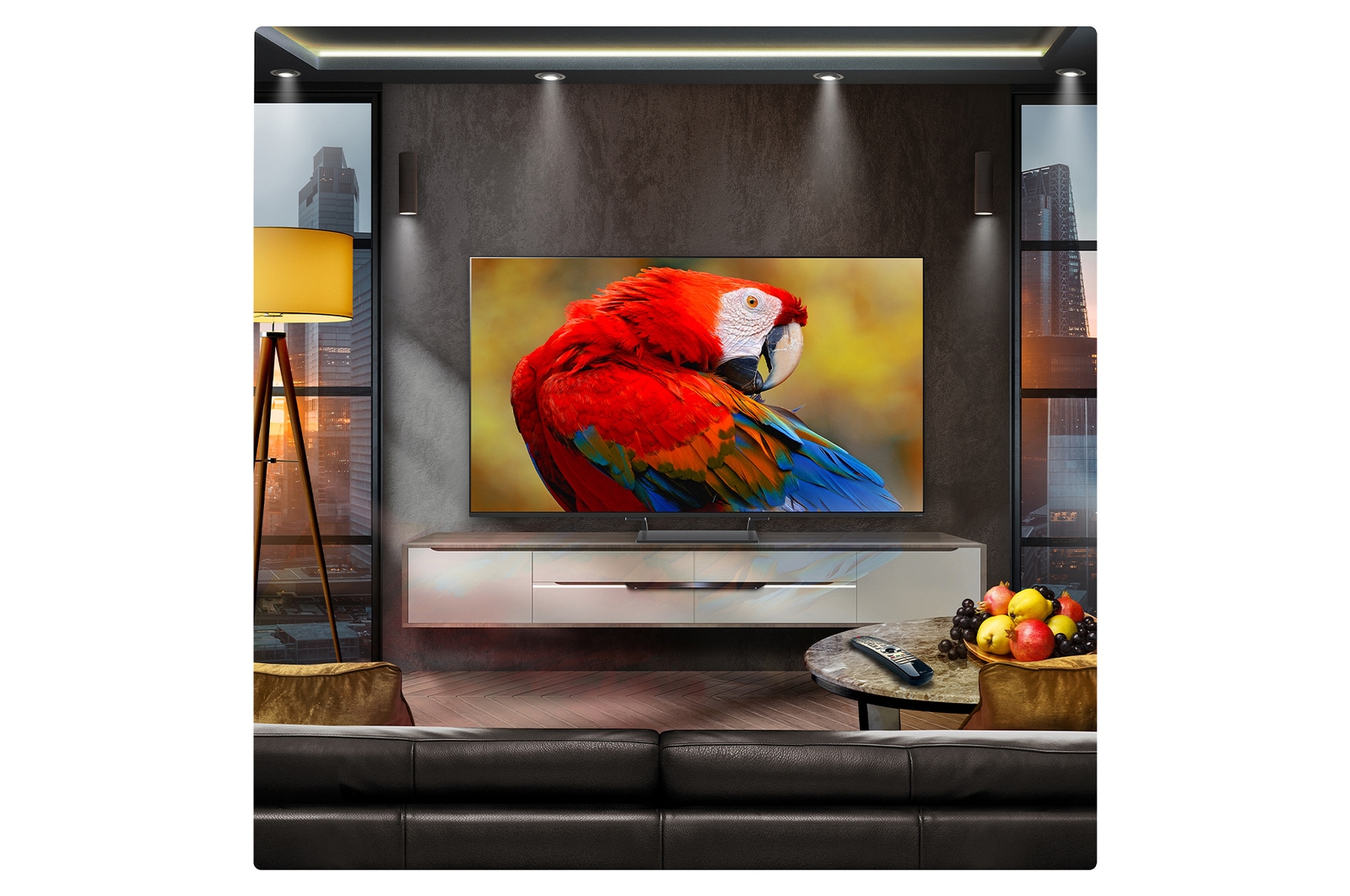 LG 75 inch LG QNED evo AI QNED93 MiniLED 4k Smart TV 2025, 75QNED93A6A
