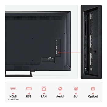 LG 75 inch LG QNED evo AI QNED93 MiniLED 4k Smart TV 2025, 75QNED93A6A