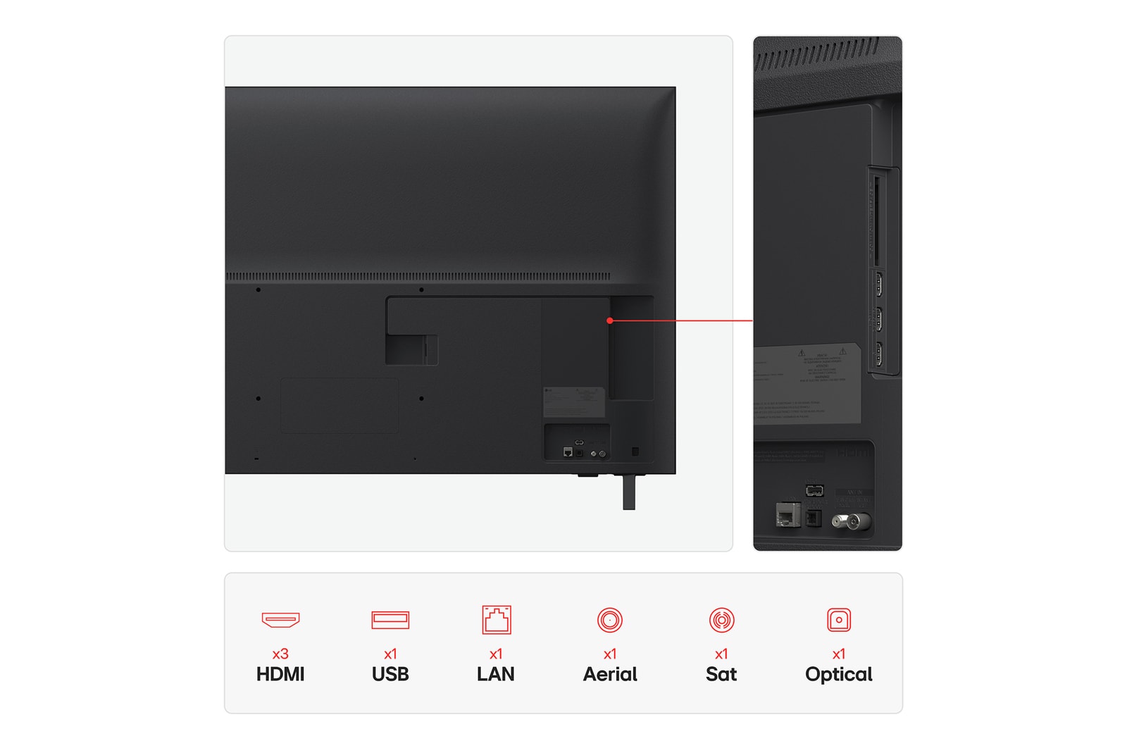 LG 55 inch LG UHD AI UA75 4k Smart TV 2025, 55UA75006LA