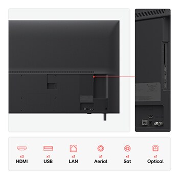 LG 65 inch LG UHD AI UA75 4k Smart TV 2025, 65UA75006LA