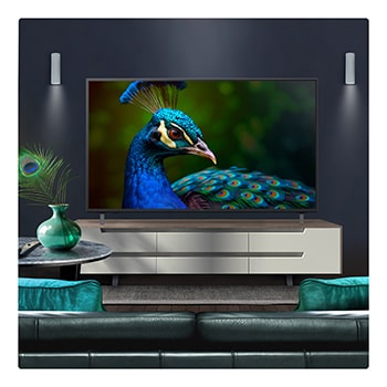 LG 65 inch LG UHD AI UA75 4k Smart TV 2025, 65UA75006LA
