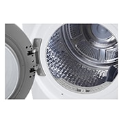 LG 18kg Warmtepomp droger Wit | Zelfreinigende condensor | Eco Hybrid™ | AIDD | LG NL, RH18U8AVCW