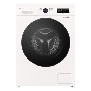 Vooraanzicht van 9/5kg Was-droogcombinatie Wit | Spa Steam |6 Motion DD™ | Inverter Direct Drive™ | LG NL W4X1095NWB