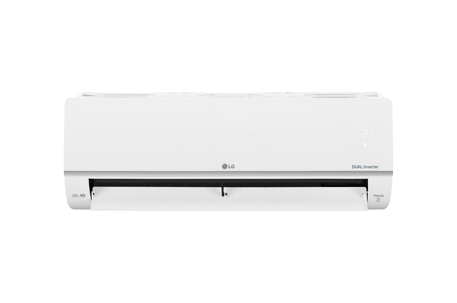 LG 2.5kW DUALCOOL Airconditioning. Dual Inverter HeatPump met simpel, strak design en verborgen display, PC09ST