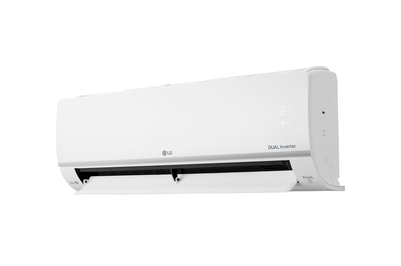 LG 2.5kW DUALCOOL Airconditioning. Dual Inverter HeatPump met simpel, strak design en verborgen display, PC09ST
