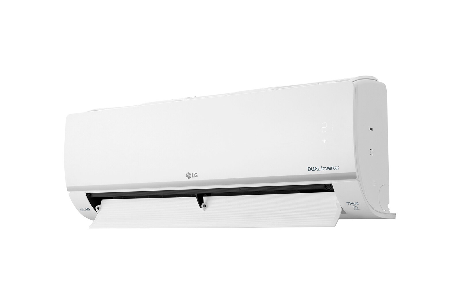 LG 2.5kW DUALCOOL Airconditioning. Dual Inverter HeatPump met simpel, strak design en verborgen display, PC09ST