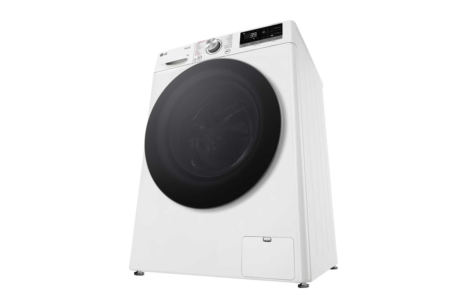 LG 9kg Wasmachine GC3R709S1 + 9kg Droger RH90V9AV3N, GC3R709S1.RH9AV3N